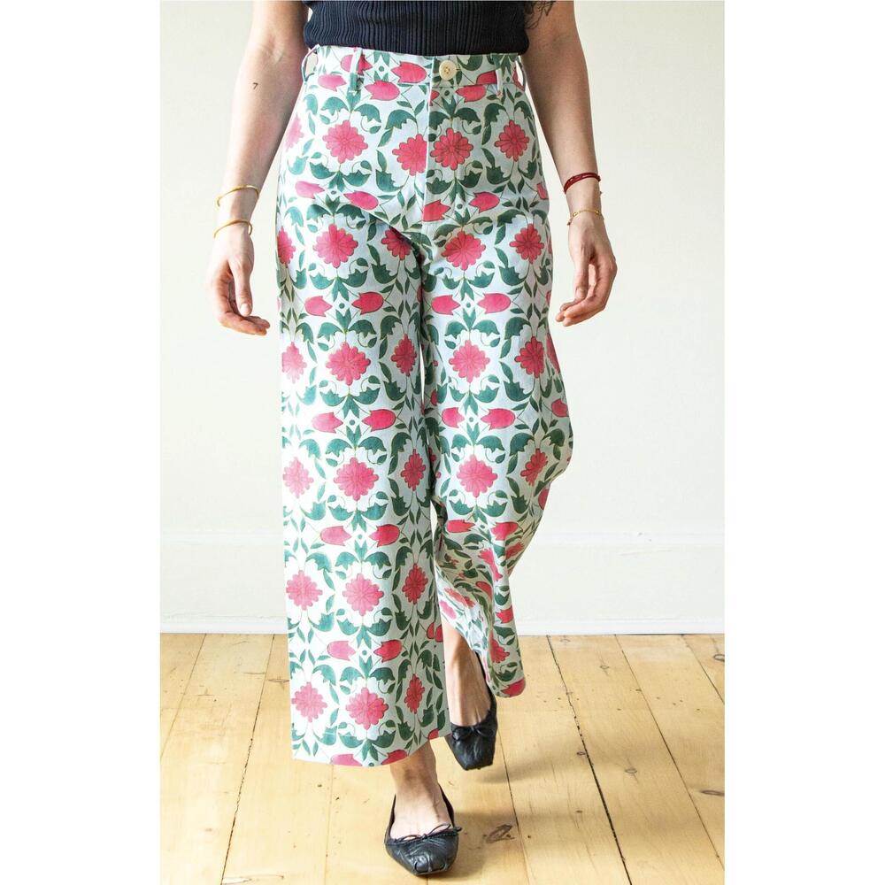 NEW SZ BLOCKPRINTS women's disco pants in lisbon - Picture 1 of 2